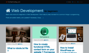 Gostartcoding.com thumbnail