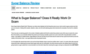 Gosugarbalance.com thumbnail