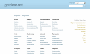 Gotclear.net thumbnail