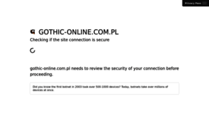 Gothic-online.com.pl thumbnail