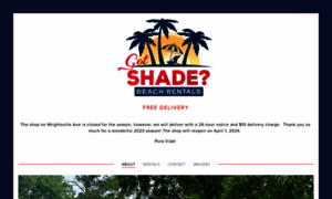 Gotshadebeachrentals.com thumbnail