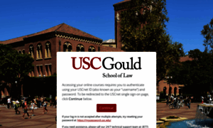 Gouldonline.usc.edu thumbnail