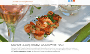 Gourmetcookingholidays.com thumbnail