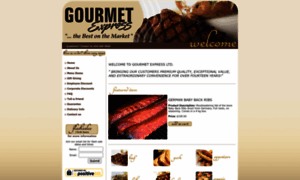 Gourmetexpressltd.com thumbnail