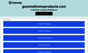 Gourmethomeproducts.com thumbnail