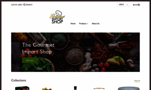 Gourmetimportshop.com thumbnail