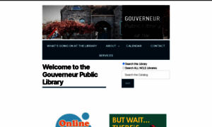 Gouverneurlibrary.org thumbnail