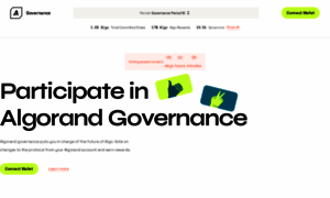 Governance.algorand.foundation thumbnail