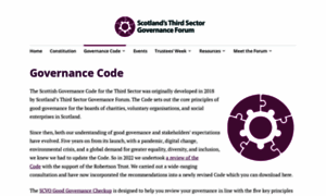 Governancecode.scot thumbnail
