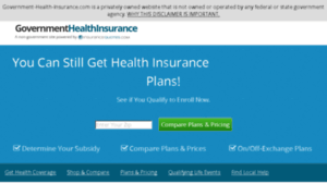 Government-health-insurance.com thumbnail