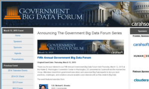 Governmentbigdataforum.com thumbnail