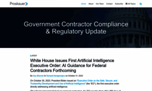 Governmentcontractorcomplianceupdate.com thumbnail