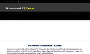 Governmentexams.co.in thumbnail