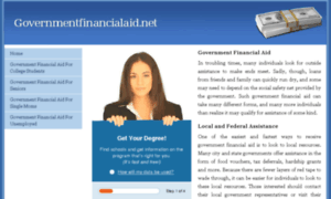 Governmentfinancialaid.net thumbnail