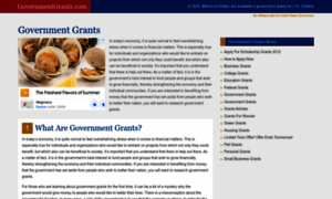 Governmentgrants.com thumbnail