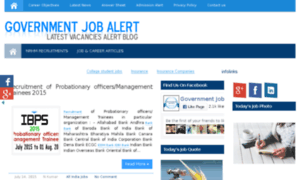 Governmentjobalert.com thumbnail