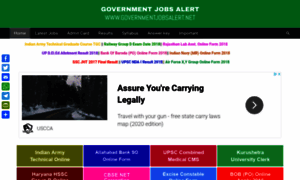 Governmentjobsalert.net thumbnail