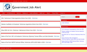 Governmentjobsalerts.in thumbnail