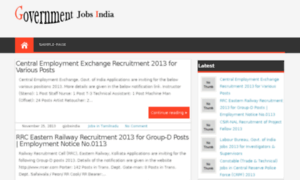 Governmentjobsindia.info thumbnail