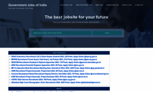 Governmentjobsofindia.com thumbnail