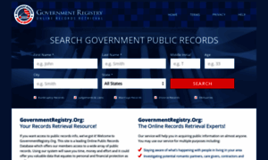 Governmentregistry.org thumbnail