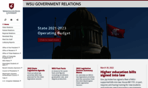 Governmentrelations.wsu.edu thumbnail