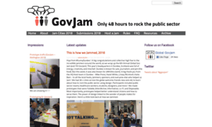 Govjam.org thumbnail