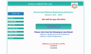 Govt.btebadmission.gov.bd thumbnail