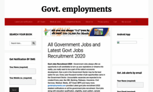 Govtemployments.com thumbnail
