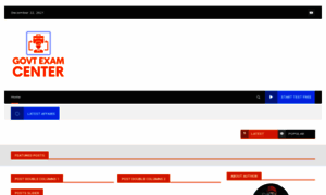 Govtexamcenter.com thumbnail