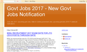 Govtjobs2017.in thumbnail