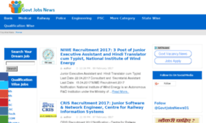 Govtjobsnews.com thumbnail