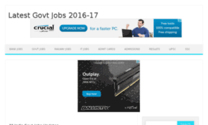 Govtlatestjobsportal.com thumbnail