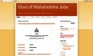 Govtofmaharashtra-jobs.blogspot.com thumbnail