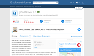 Gpad-server.software.informer.com thumbnail