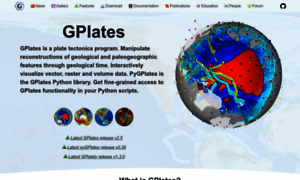 Gplates.org thumbnail