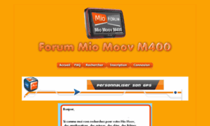 Gps-mio-m400.vraiforum.com thumbnail