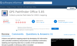 Gps-pathfinder-office.software.informer.com thumbnail