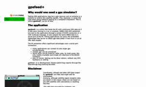 Gpsfeed.sourceforge.io thumbnail