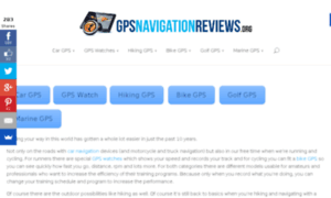 Gpsnavigationreviews.org thumbnail