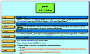 Gputils.sourceforge.io thumbnail