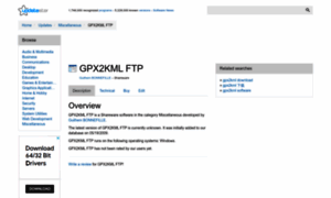 Gpx2kml-ftp.updatestar.com thumbnail