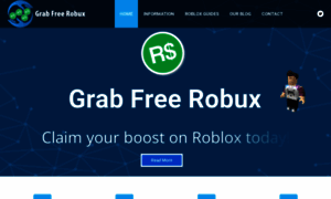 Grabfreerobux.com thumbnail