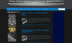 Grace-notes--southern-styling-on-a-digital-piano.com thumbnail