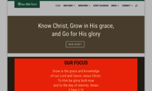 Gracebiblegrandville.org thumbnail