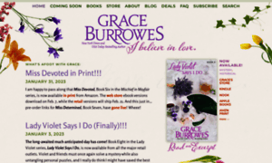 Graceburrowes.com thumbnail