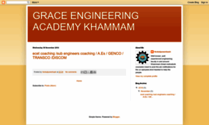 Graceengineeringacademykhammam.blogspot.com thumbnail