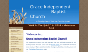 Graceindependentbaptist.net thumbnail