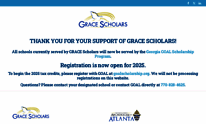 Gracescholars.org thumbnail