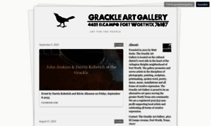 Grackleartgallery.com thumbnail